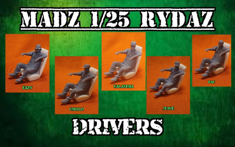 MADZ 1/25 SCALE RYDAZ - ONE DRIVER