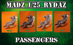 MADZ 1/25 RYDAZ - Pac Driver Set