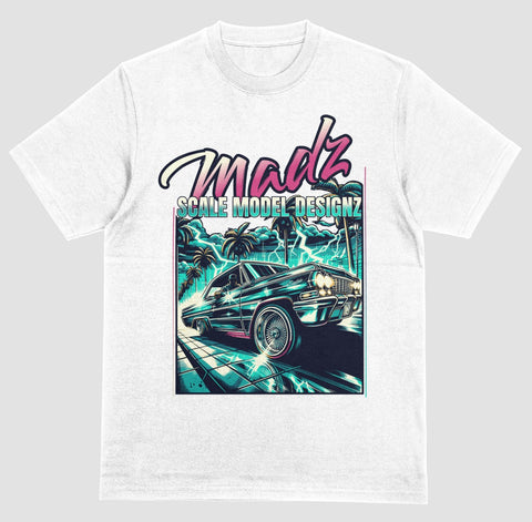 MADZWEAR - Teal / Rose (2X - 5X)