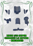MADZ 1/25 Super Charged LS Motor - Engraved