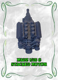 MADZ 1/25 8 Stacked Motor