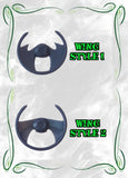 1/25 STEERING WHEELS - WING STYLE 2