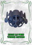 1/10 '64 IMPALA ENGINE BAY, COMPONENTS PLUS MOTOR