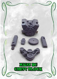 1/10 '64 IMPALA ENGINE BAY, COMPONENTS PLUS MOTOR