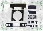 1/10 '64 IMPALA ENGINE BAY, COMPONENTS PLUS MOTOR