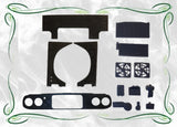 1/10 '64 IMPALA ENGINE BAY, COMPONENTS PLUS MOTOR