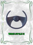 1/25 STEERING WHEELS - WING STYLE 2