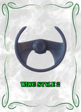 1/25 STEERING WHEELS - WING STYLE 2