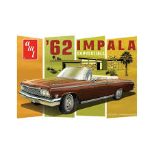 AMT 1/25 '62 Impala Convertible