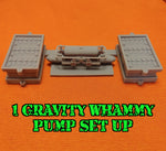 1/10 Scale Battery, Rack and Pump Set Up